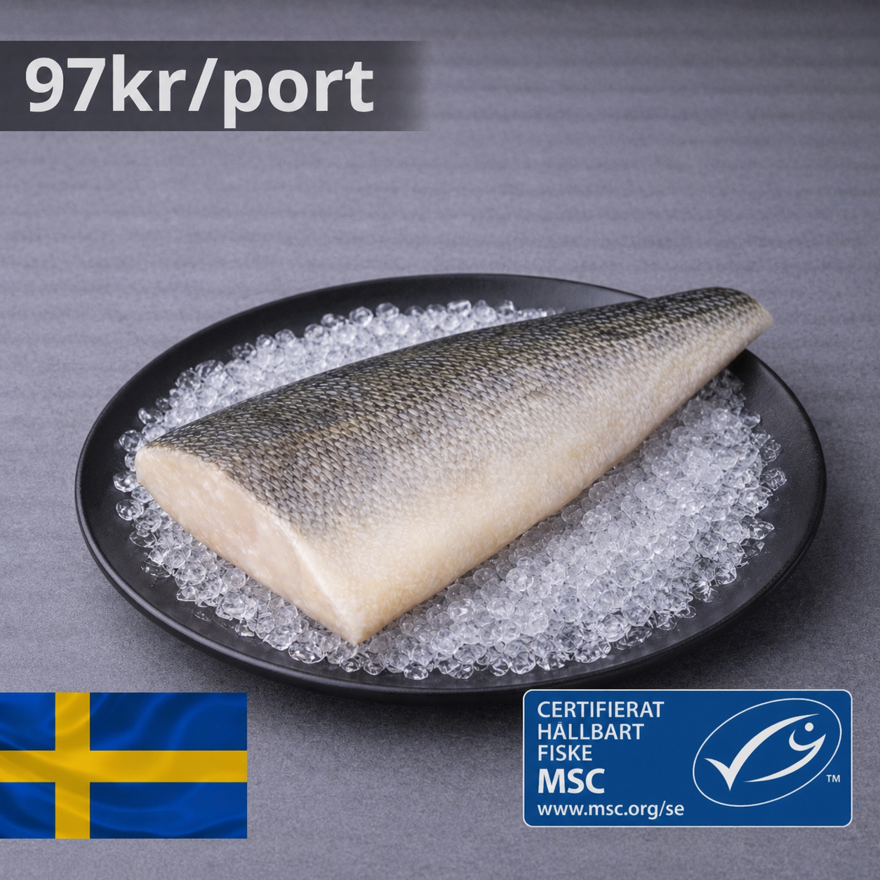 Sandartfiletskind 170-200g