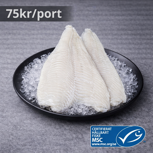 Rødspætte Konge Flynderfilet (MSC) 200/300g