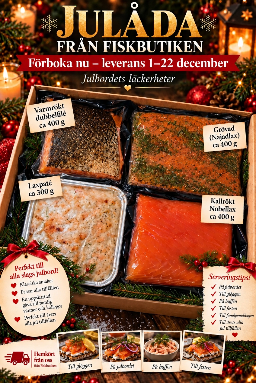 Fiskbutikens Jullyx (årets godaste fångst!