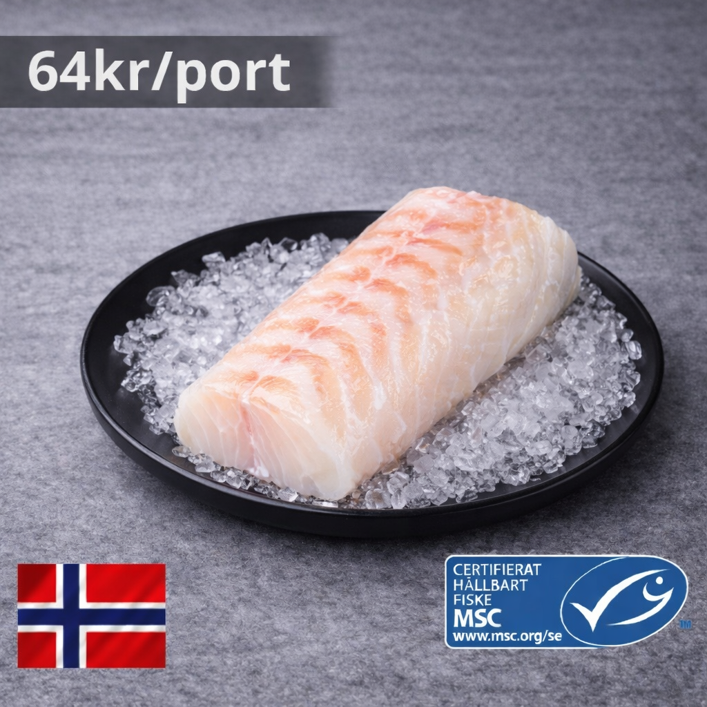 Torskrygg Portion 170/250g