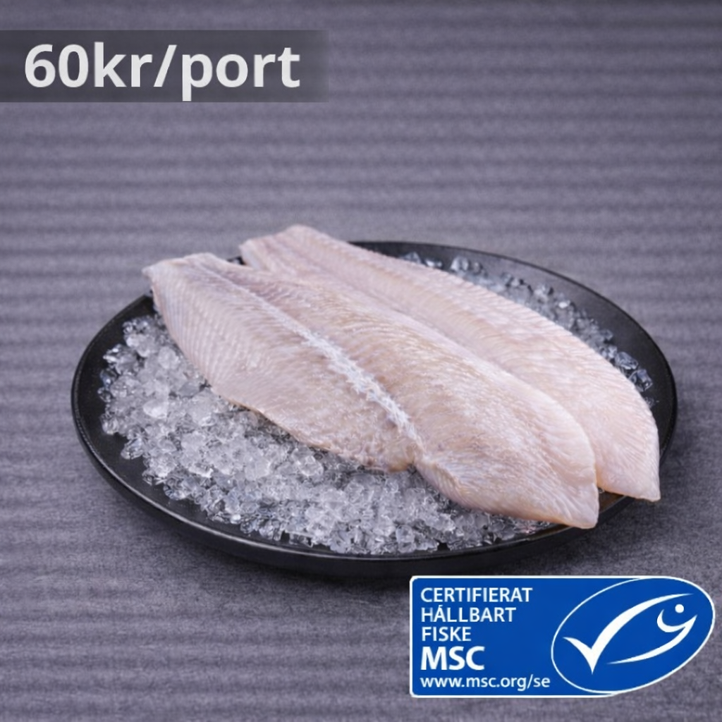 Stillehavsrødspætte (MSC) 120/160 g